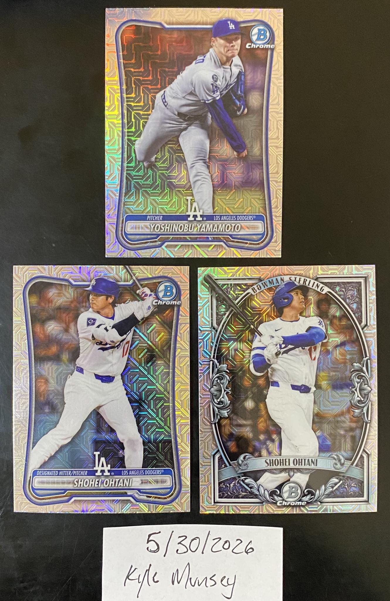 2026 Bowman Dauri Fernandez purple ray wave refractor