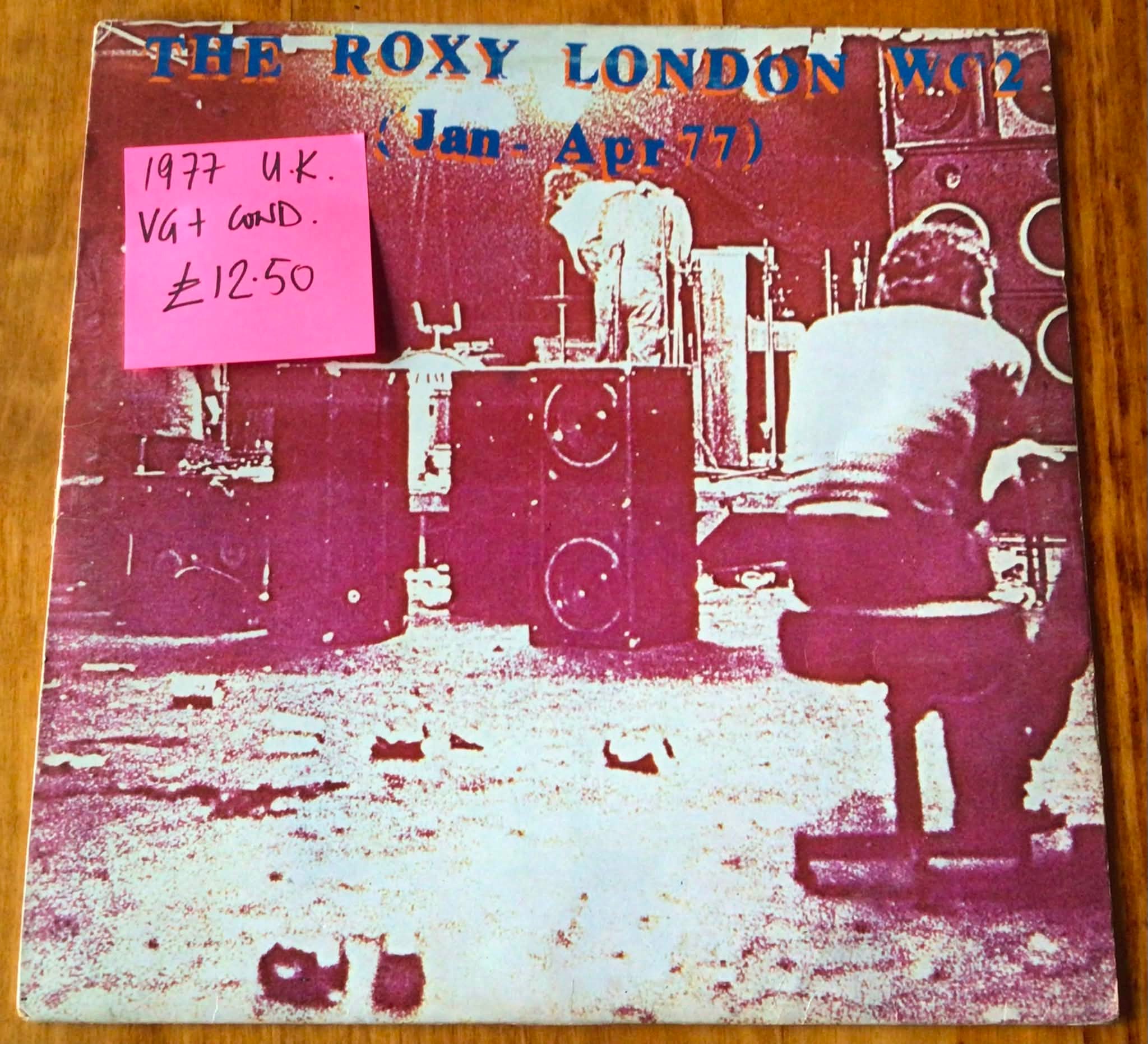 Various punk classics from Roxy to Redskins for sale…