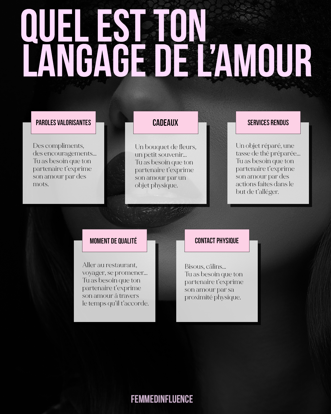 Les 5 Langages De L amour Test Pdf