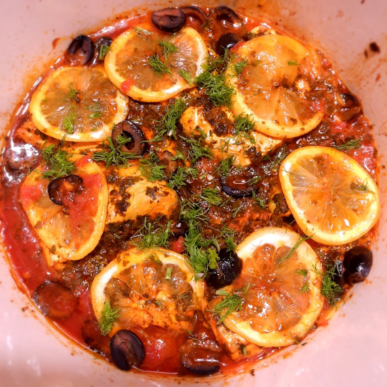 A Lotta Food - Marockansk fisktagine med ingefära och saffran Så här ...