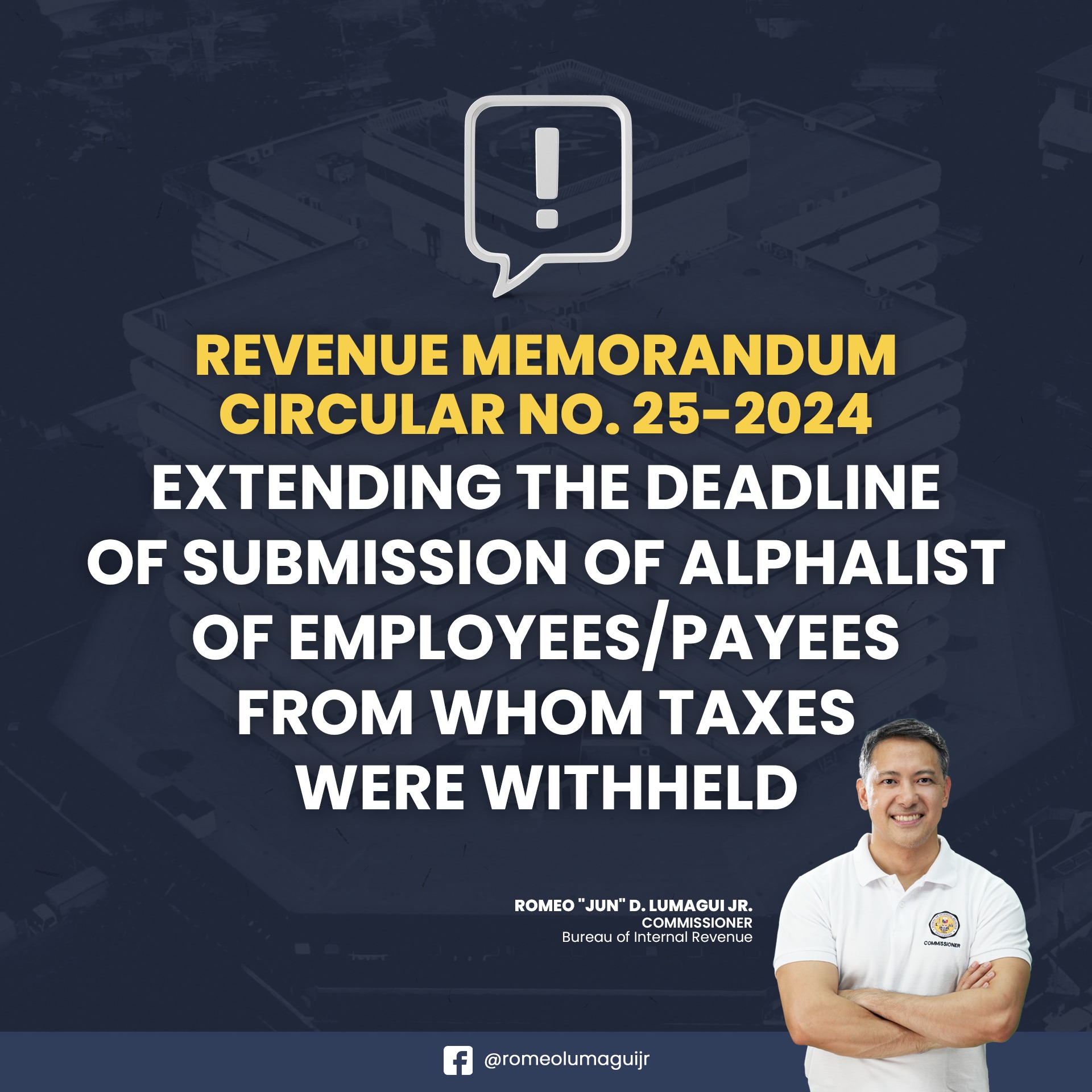 Romeo - Para po sa filing ng Alphabetical List of Employees/Payees from ...
