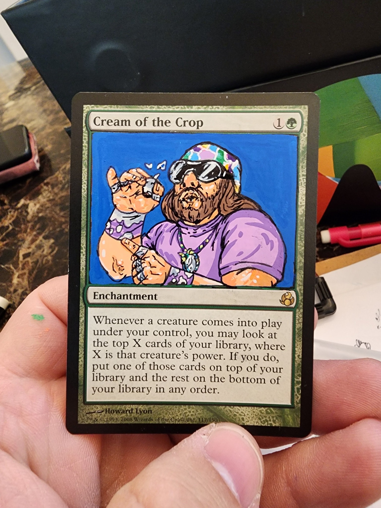 how to make alternate art mtg cards Meren of Clan Nel Toth MTG Altered Art Tutorial -