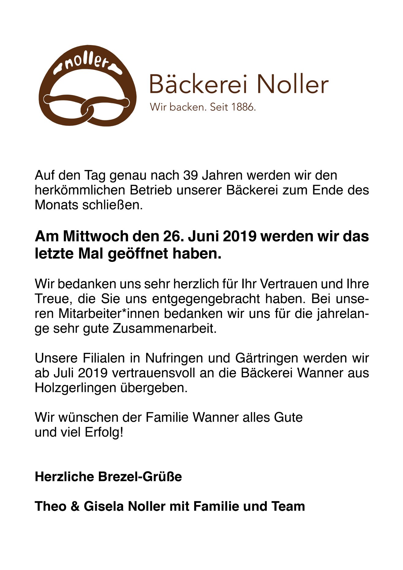 Backerei Noller Home Facebook