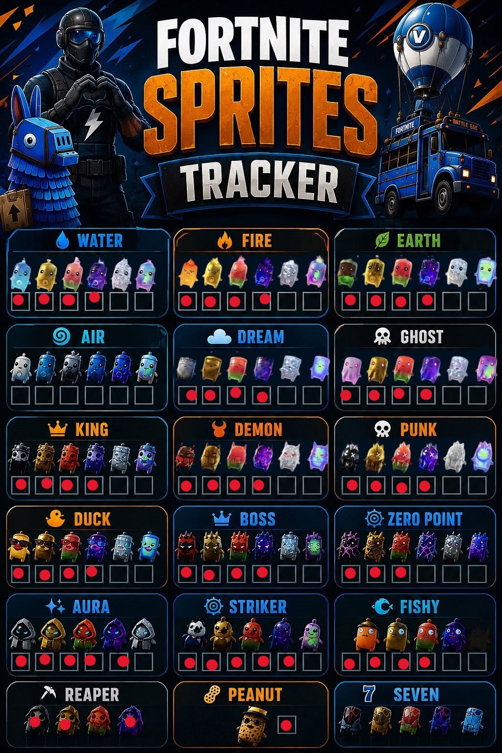 Completed all sprites thanks all