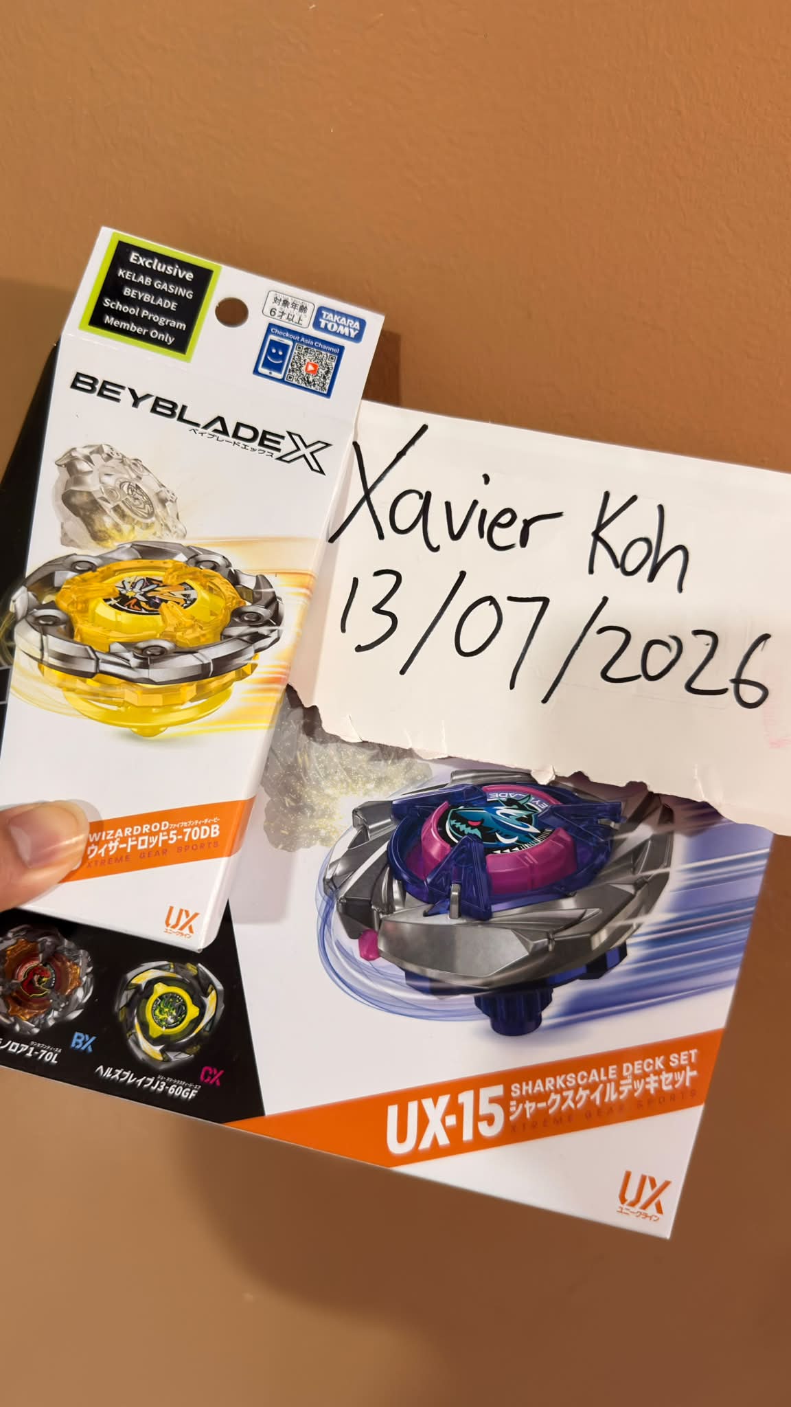 Beyblade X UX-15 Sharkscale Deck Set for sale in Klang Valley