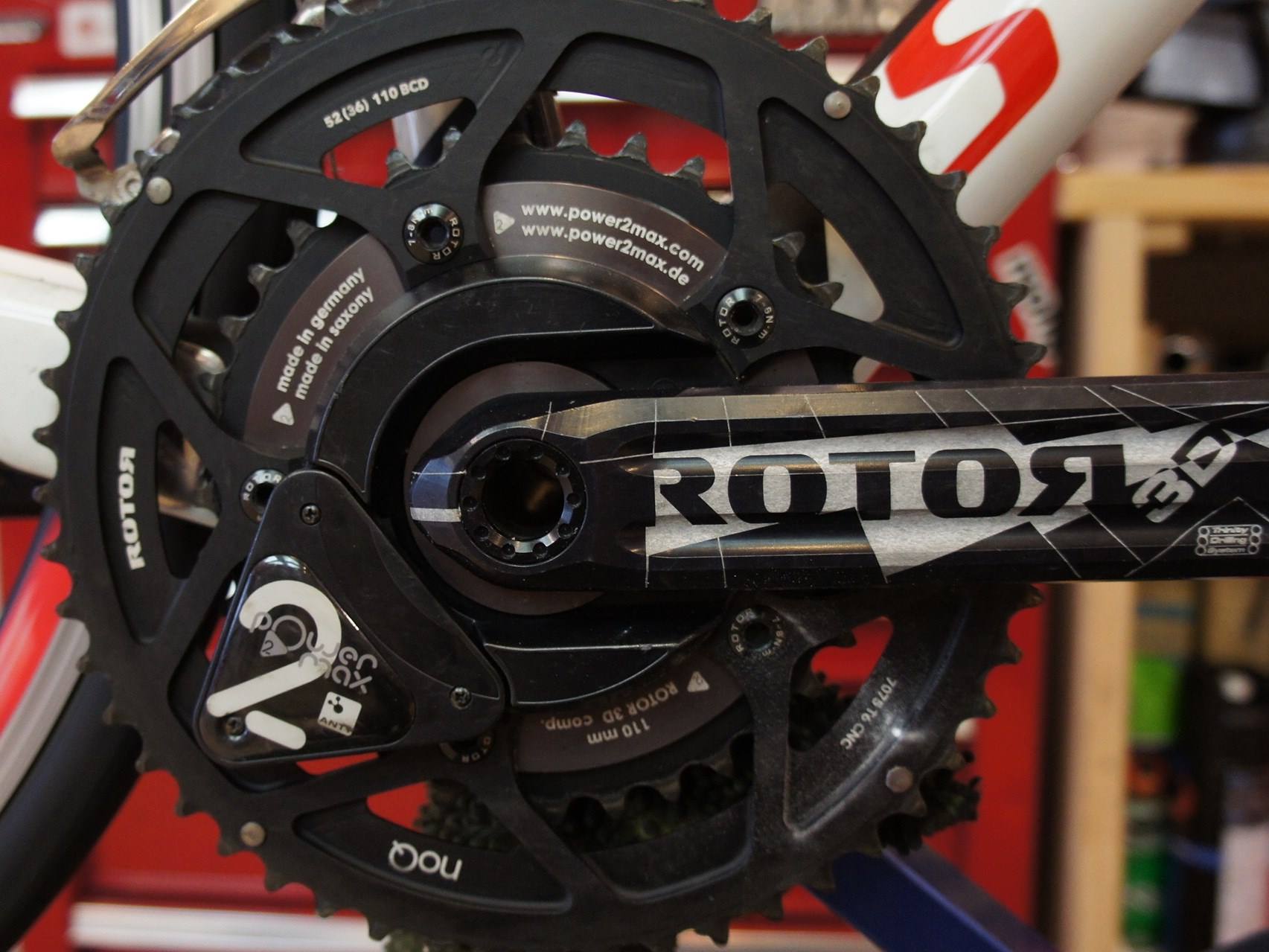 Jam cycle - またROTORクランクにpower 2 maxのパワーメーター