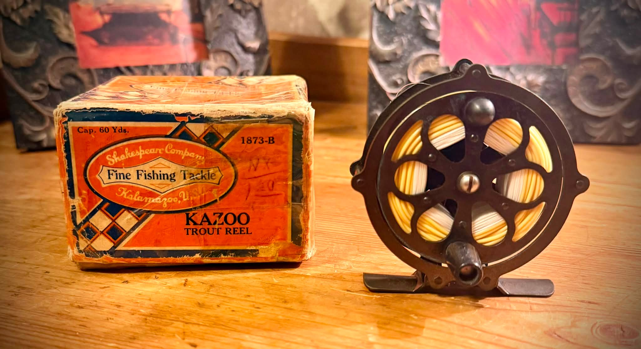 Shakespeare fishing reel screwdriver Kalamazoo Michigan .