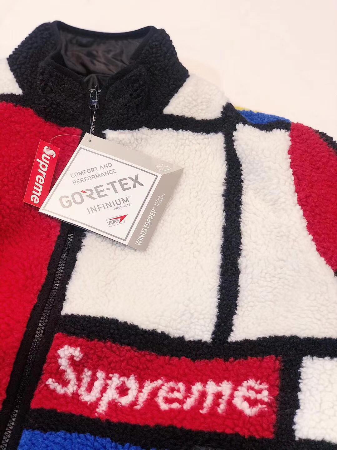 秋冬新品｜Supreme Reversible Colorblocked Fleece Jacket “可雙面