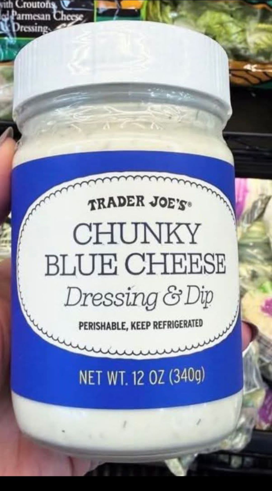 Trader Joe's Chunky Blue Cheese Dressing & Dip review