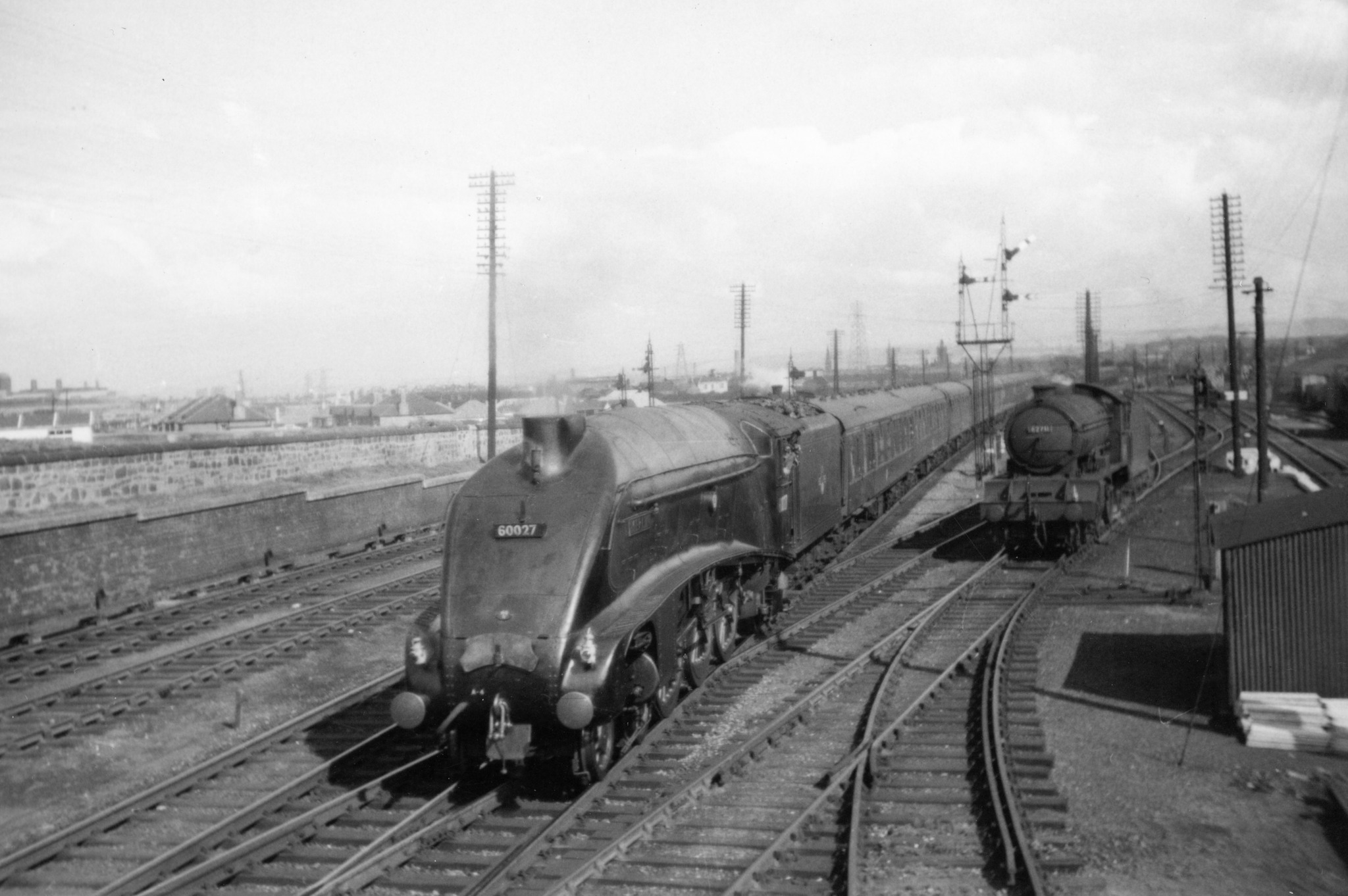 Rail Thing - REAL Trainspotting (1945-1968) | 60027 Merlin of Haymarket ...