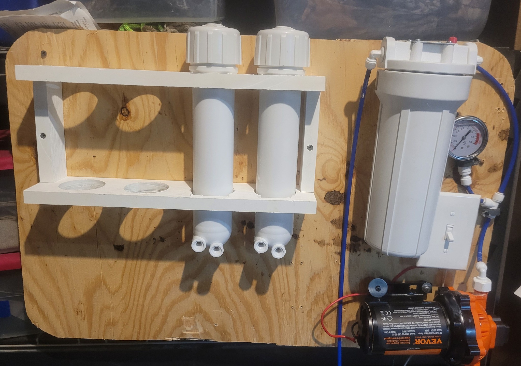 Backyard Maple Syrup Maker | Building a ro system, I have the filter ...
