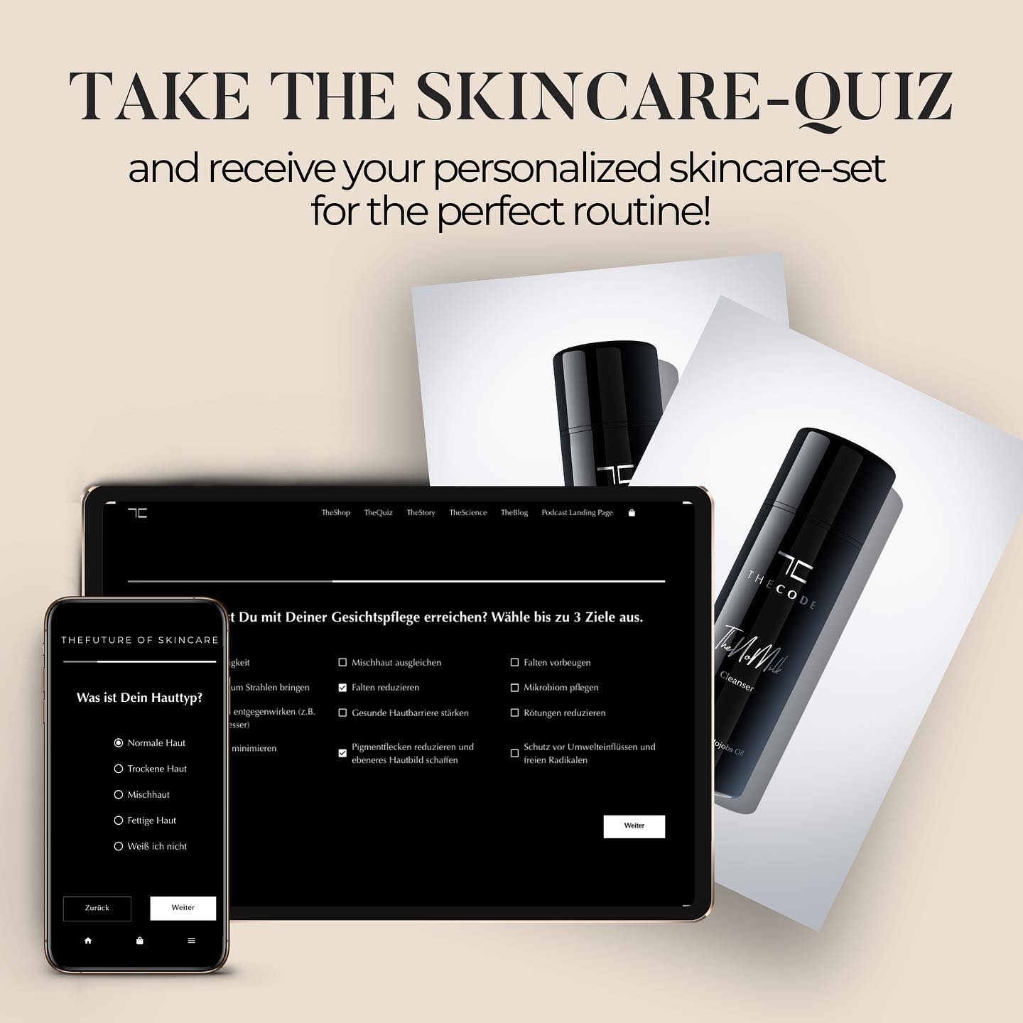 How to get beautiful skin? With the... - TheCode Cosmetics