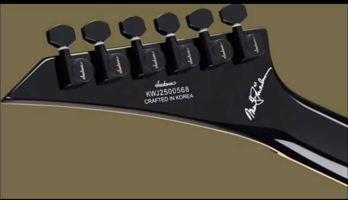 Jackson Kelly Marty Friedman Limited Edition Signature Guitar Leak