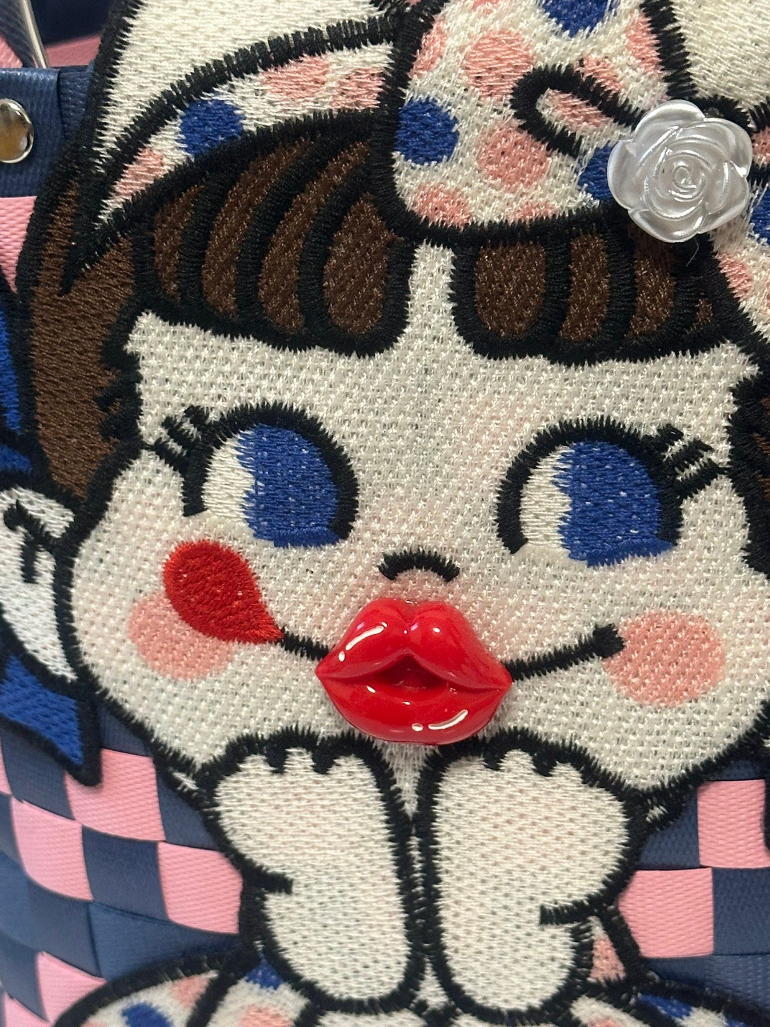 💕ペコちゃんのカゴバッグ💕 ネットで見かけて可愛いなぁ〜🤪💕と