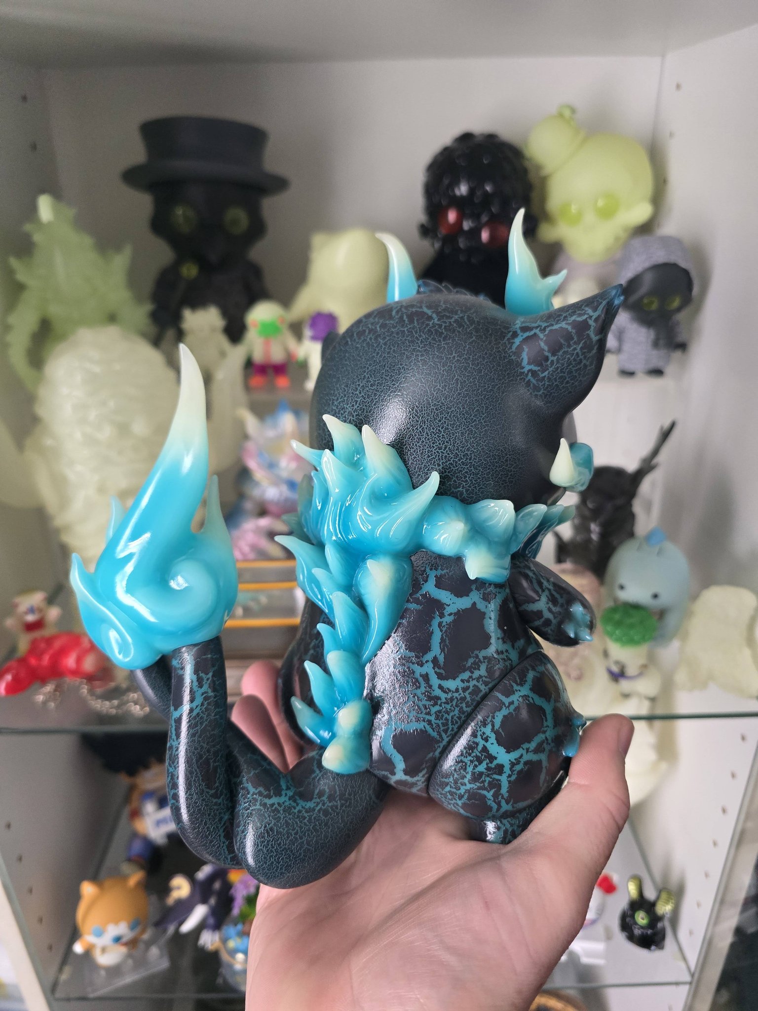 Sofubi collector shares yokai figure