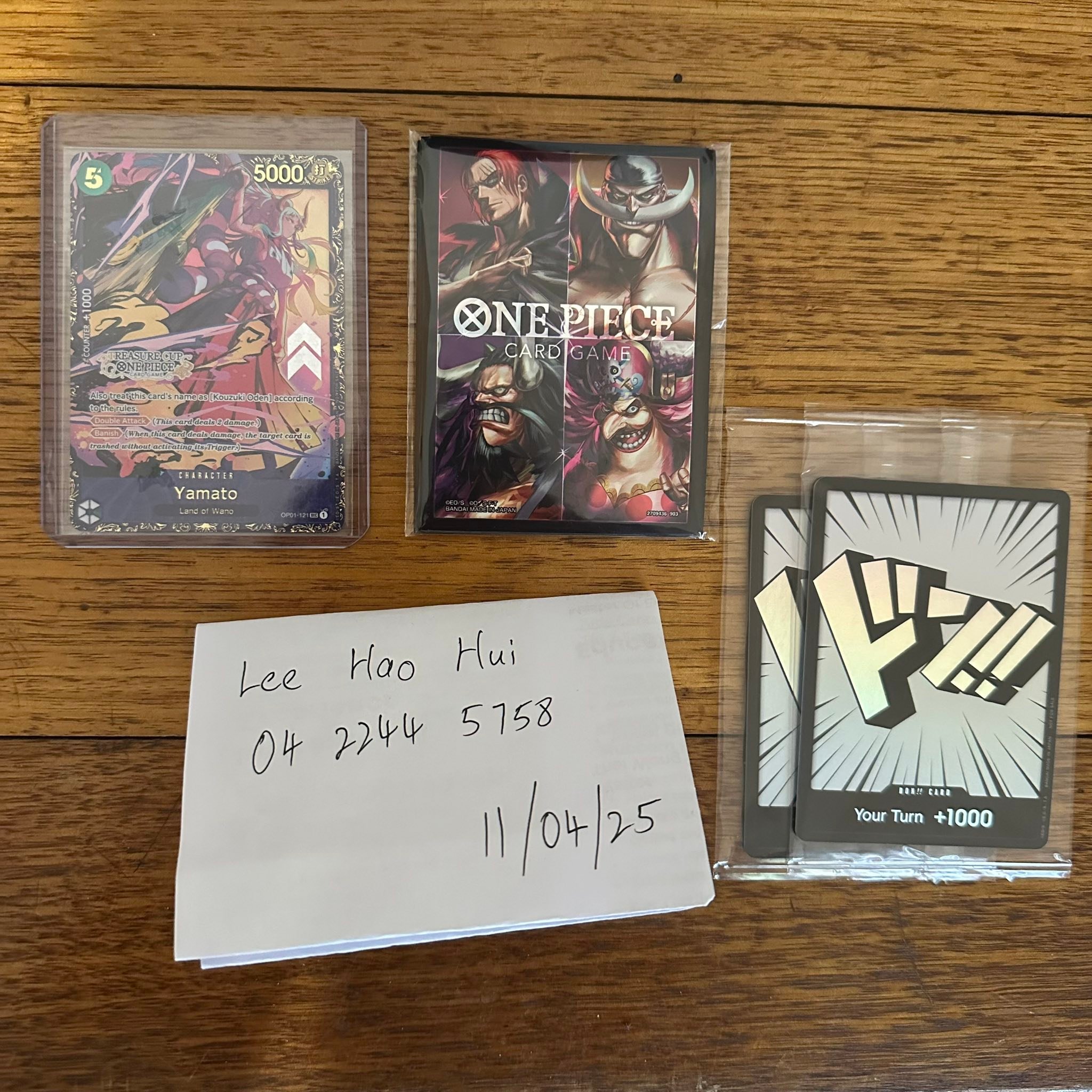 PSA10】ワンピースカード トレジャーカップ Top 64 コビー 英語 PSA10