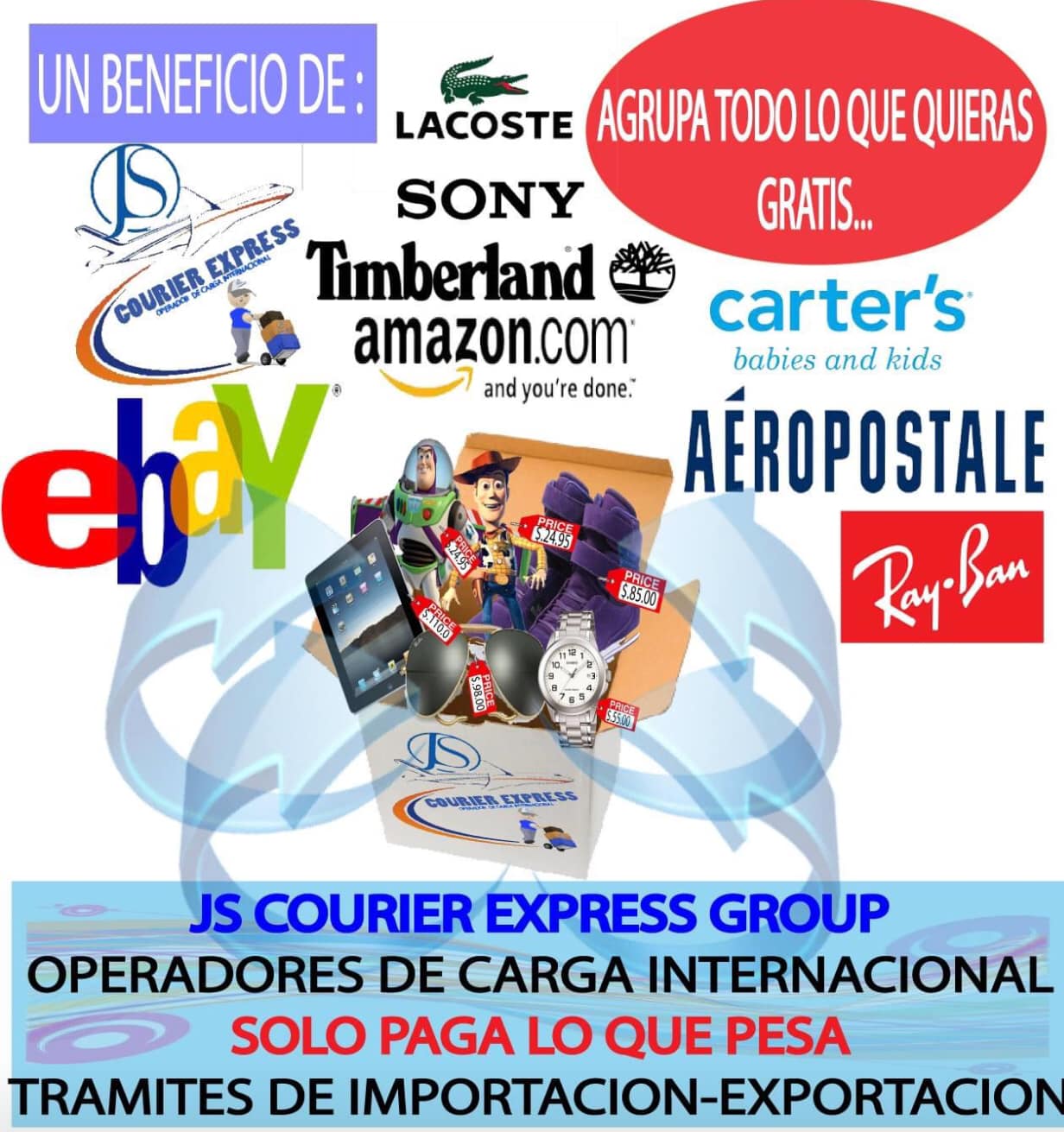 JS - COMPRAS 🛒📬 POR INTERNET DE 🇺🇸 A 🇪🇨 CON LOS MEJORES PRECIOS Js ...