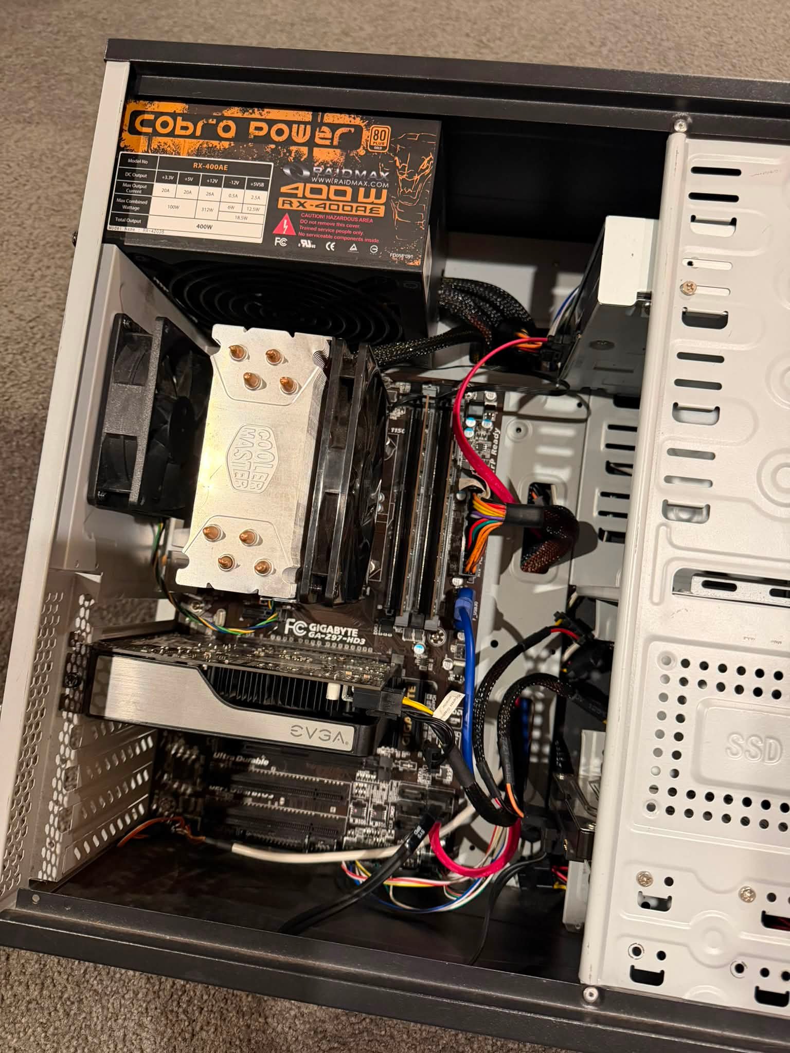 i7-4770S GTX660 CORSAIR RM1000搭載 自作PC i7-4770S GTX660 CORSAIR RM1000搭載 自作PC i7-4770S GTX660 CORSAIR