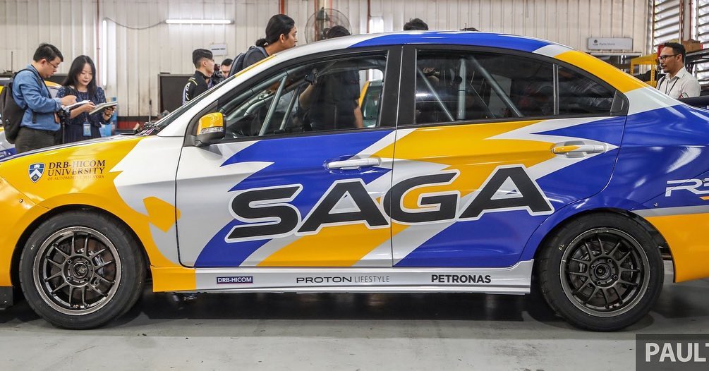 Wraphix Studio - Proton Saga R3 dengan livery baru......