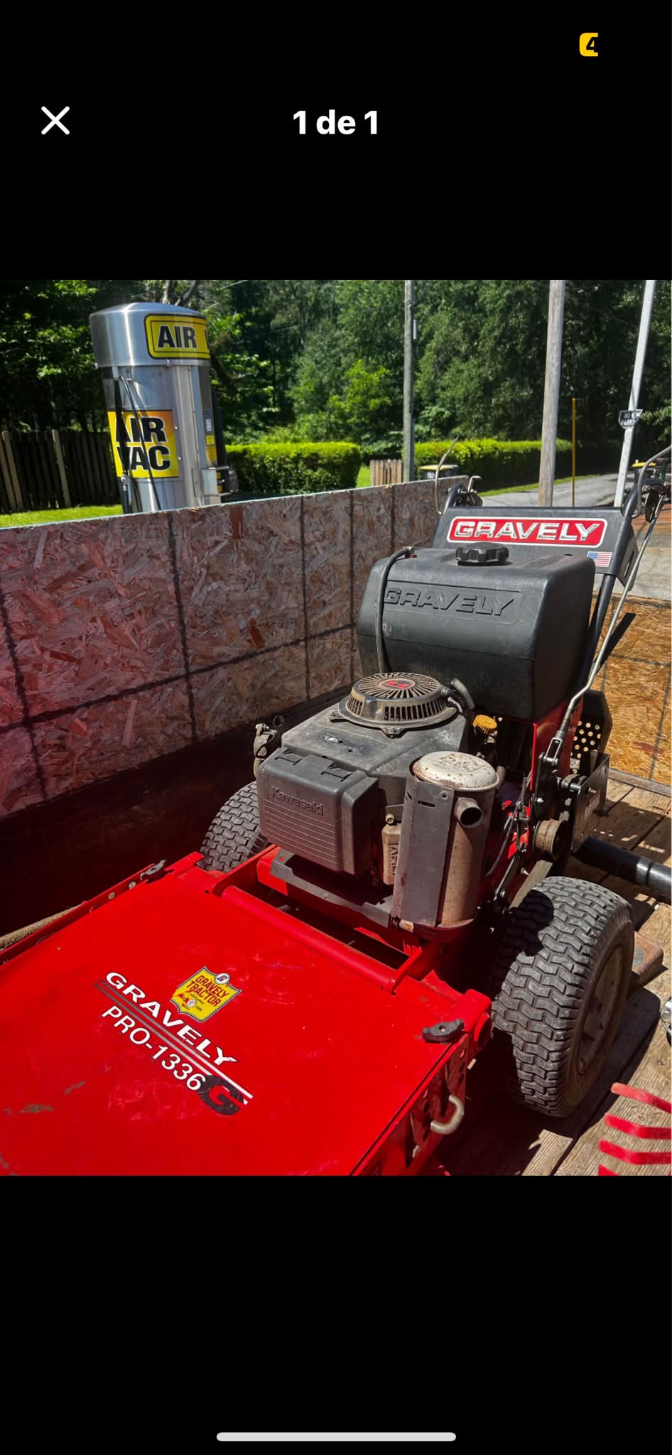 Gravely Pro-1336 zero-turn mower side discharge kit purchase locations