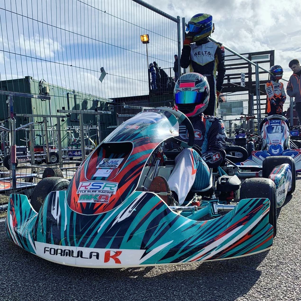 Kyle Slee racing
