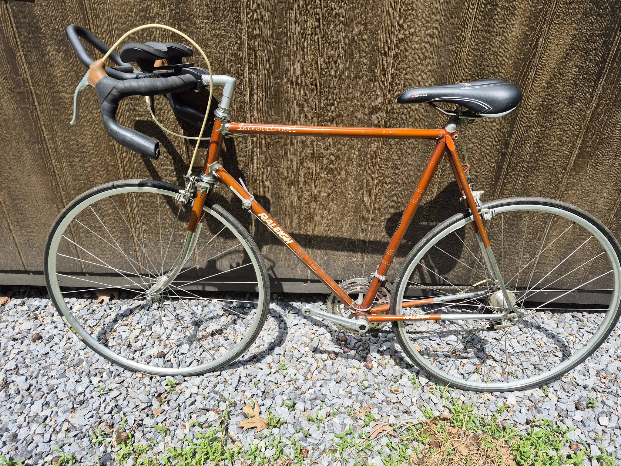 Raleigh competition bike with Reynolds 531 db tubing