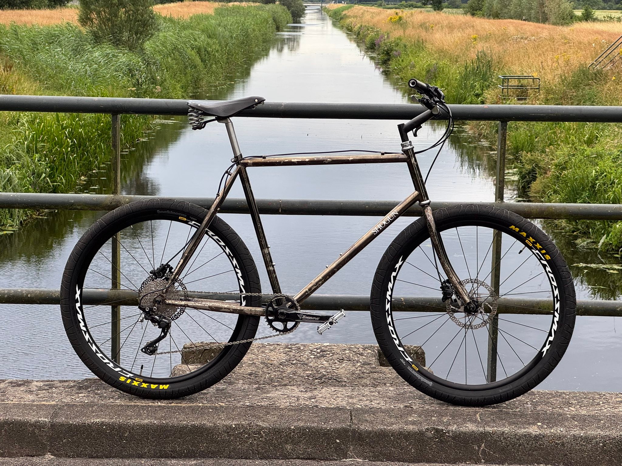 Restored 1991 Japanese Shogun Prairie Expert mountain bike build