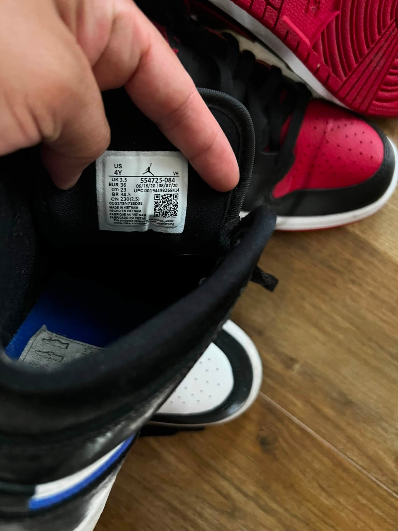 BUNDLE: 3x Authentic Air Jordan 1 (Mids & Low) - Very Good