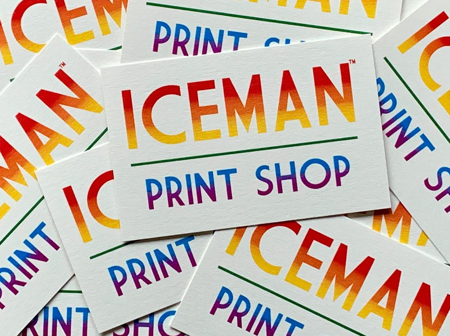 ICEMAN™ Signs and Print | London