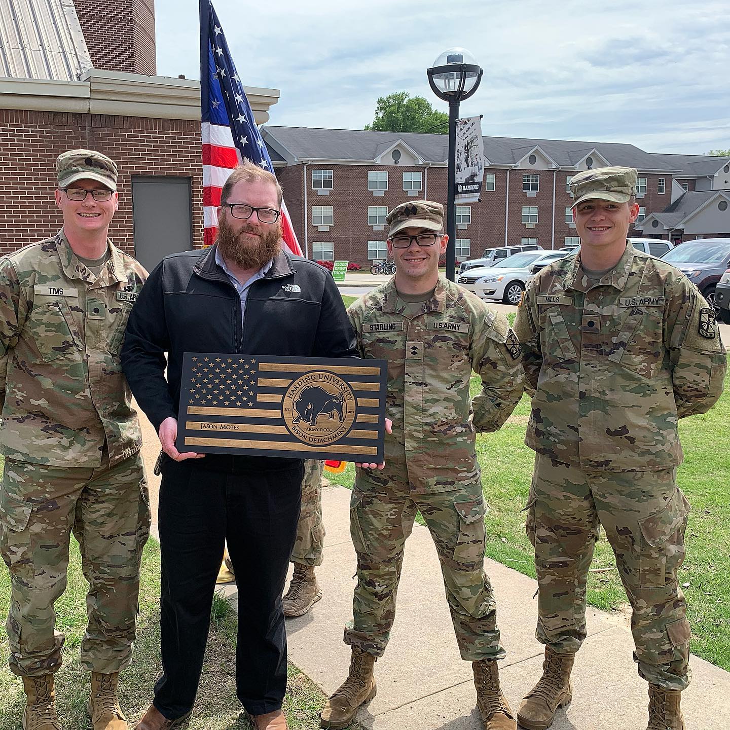 Cadets receiving awards at... - Harding University Army ROTC | Facebook