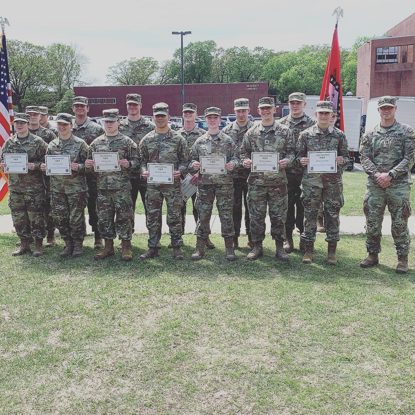 Cadets receiving awards at... - Harding University Army ROTC | Facebook
