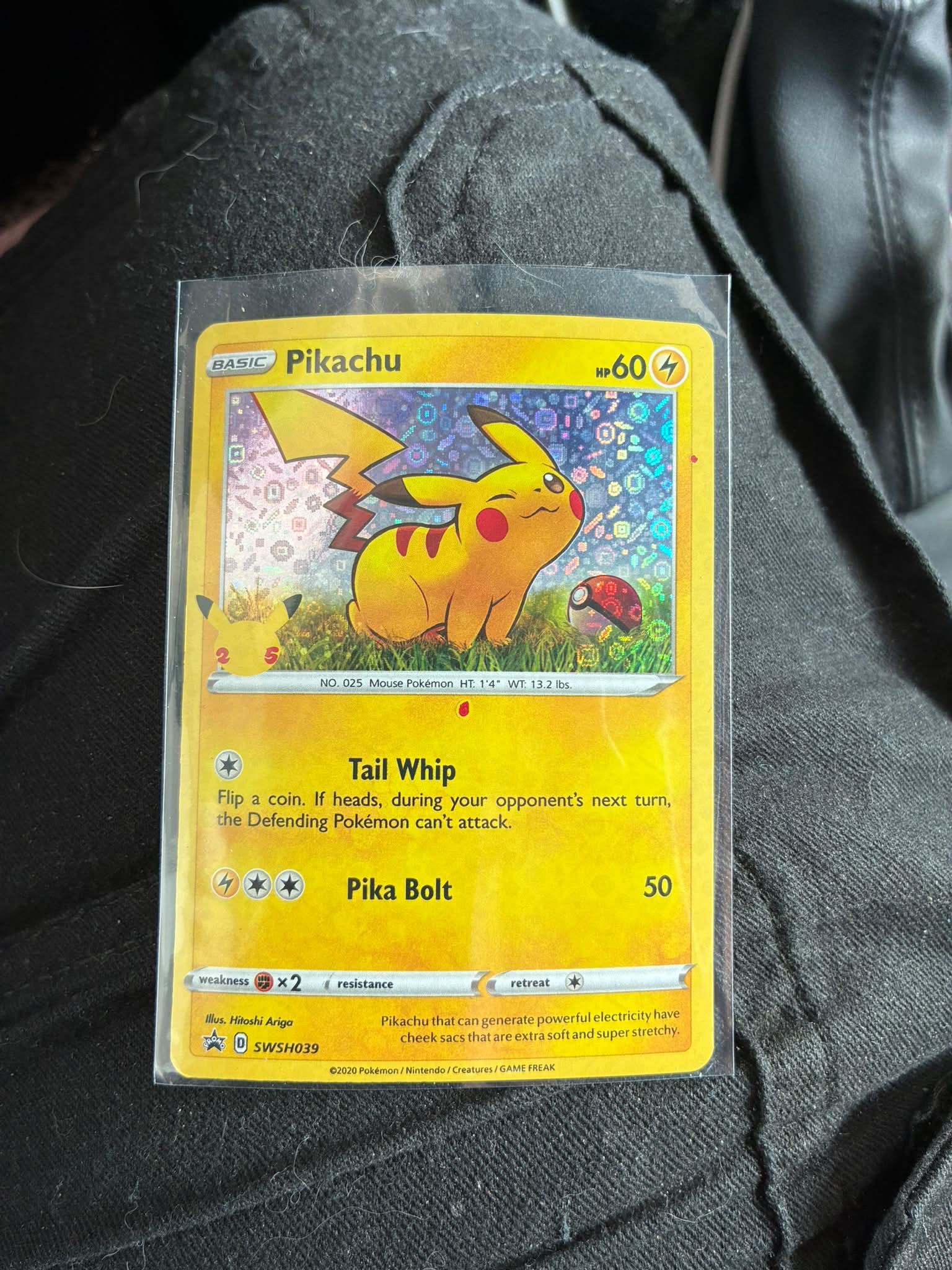 pokemon cereal cards pikachu Collector Creative Collab Cap'N RarityPromo Hit Points60 HP Lightning Iron Tail (20x) Flip a coin until you get tails cinnamon toast crunch with pokemon