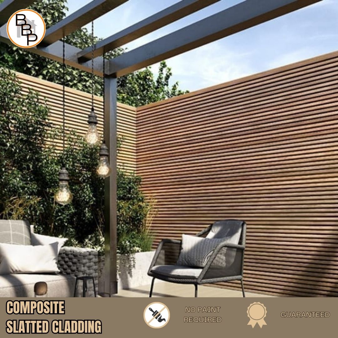 Composite Slatted cladding is a... - Boss Building Plastics | Facebook