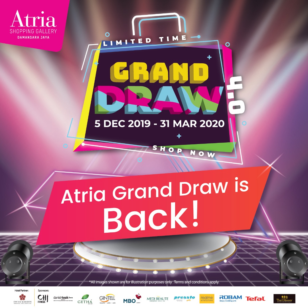 📣📣 Atria Grand Draw 4.0 📣📣 The... - Atria Shopping Gallery