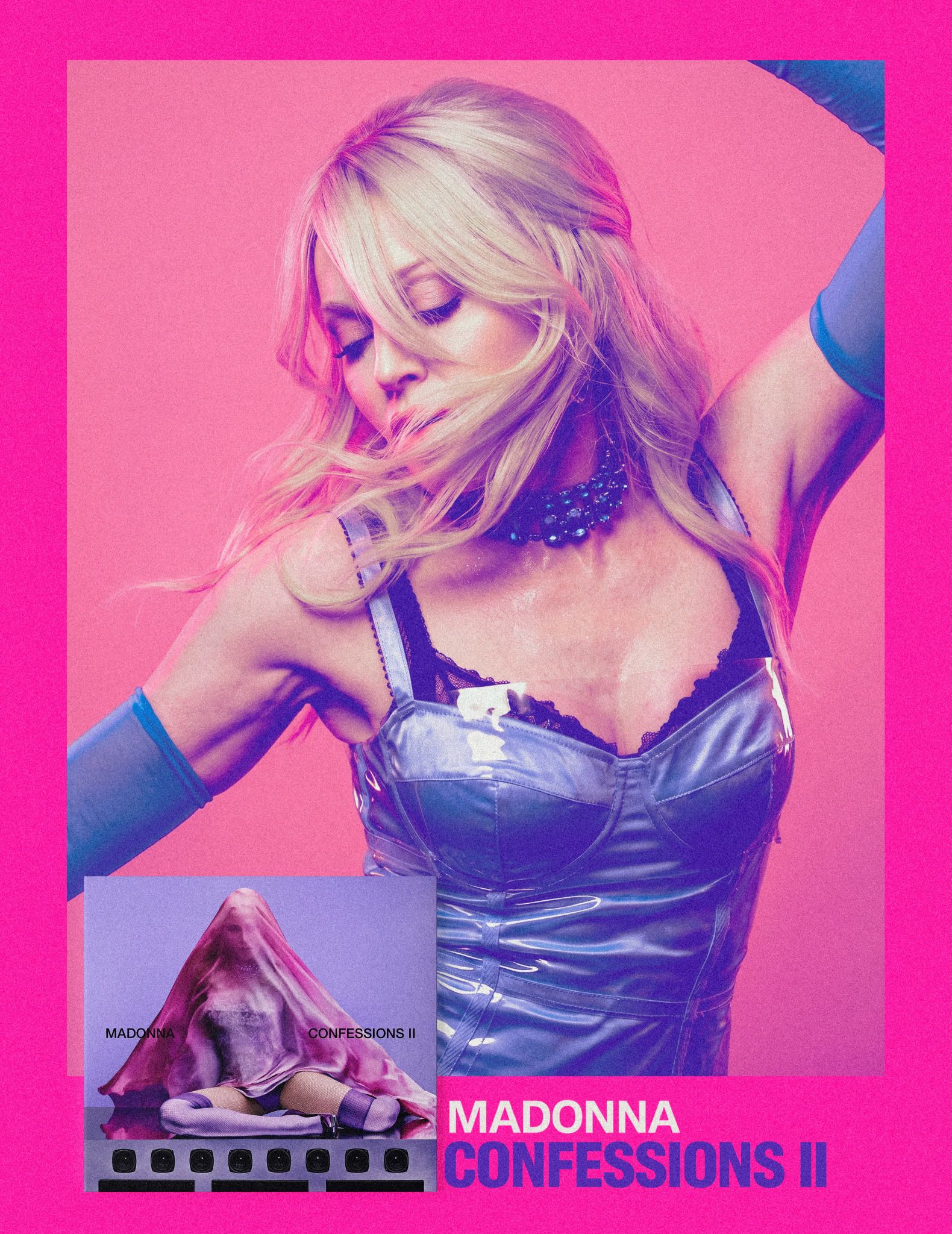 Madonna stuns with the BILT-exclusive vinyl for 'CONFESSIONS II.'