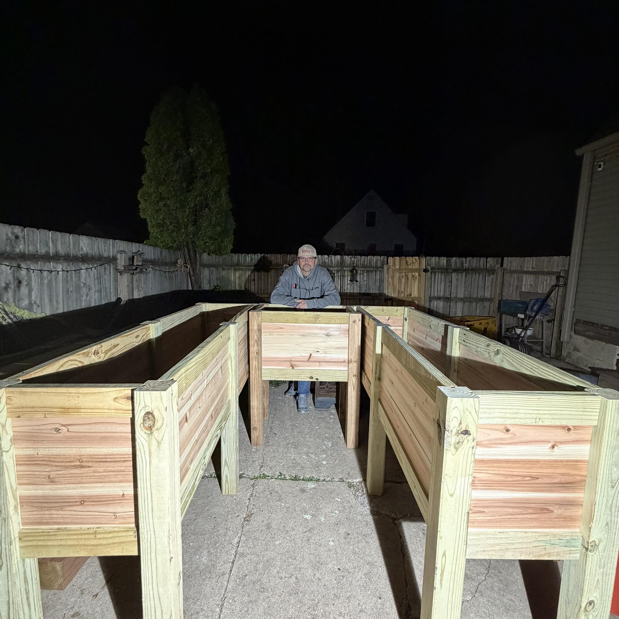 Good Morning I've finally figured out the secret to making Cedar fence ...