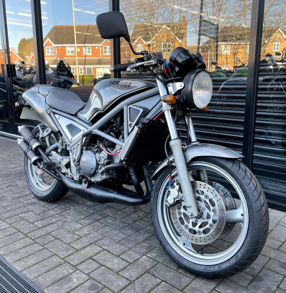 Check out this classic 1990 Yamaha R1-Z 250cc two stroke, a rare