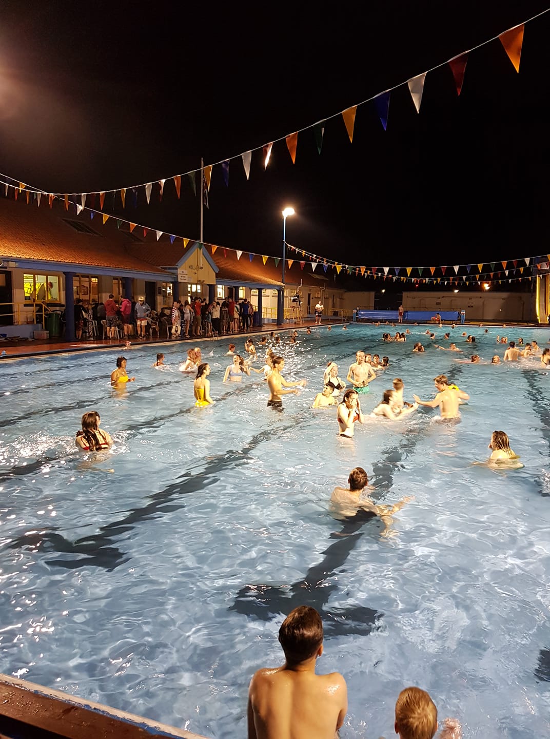 Penultimate midnight... - Stonehaven Heated Open Air Pool | Facebook