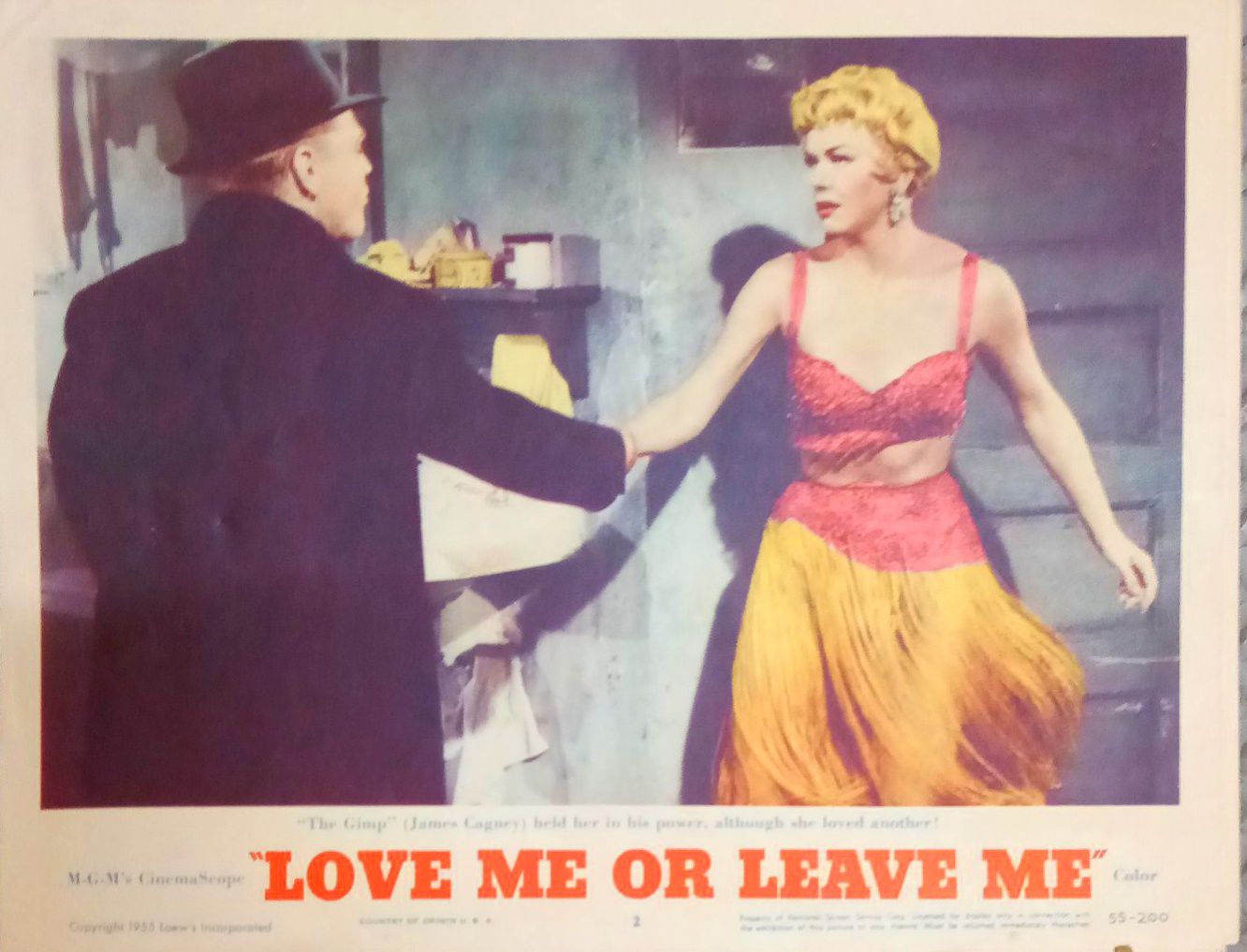 The Great MGM Musicals Page | Original Lobby card for Love Me Or Leave ...