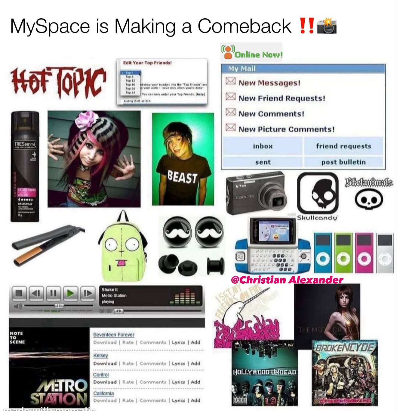 Oh snap!!! MySpace might be coming back!!!! This is the perfect