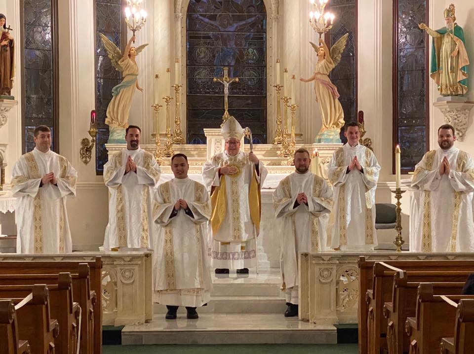Congratulations to our new deacons... - Assumption Seminary