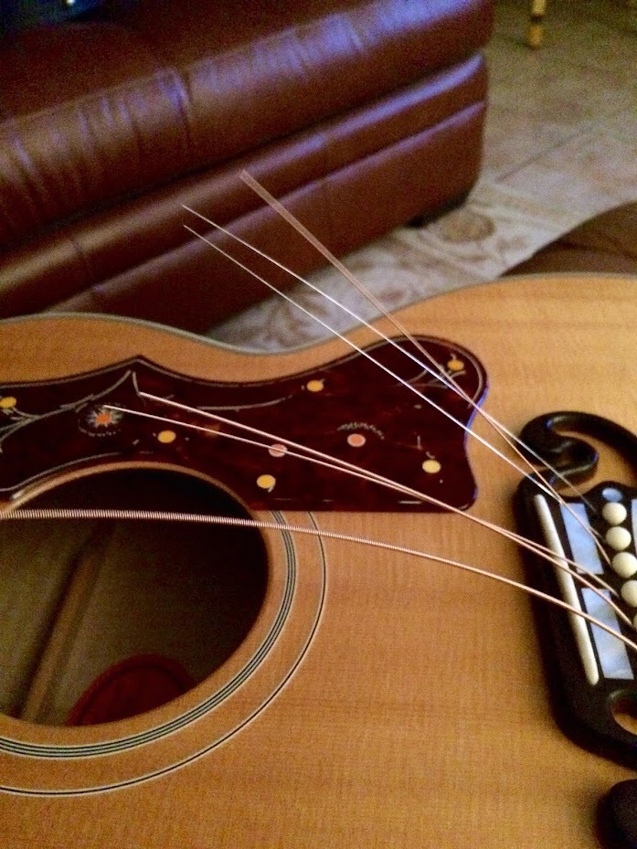 My 1991 SJ200 with new L R Baggs soundhole pickup