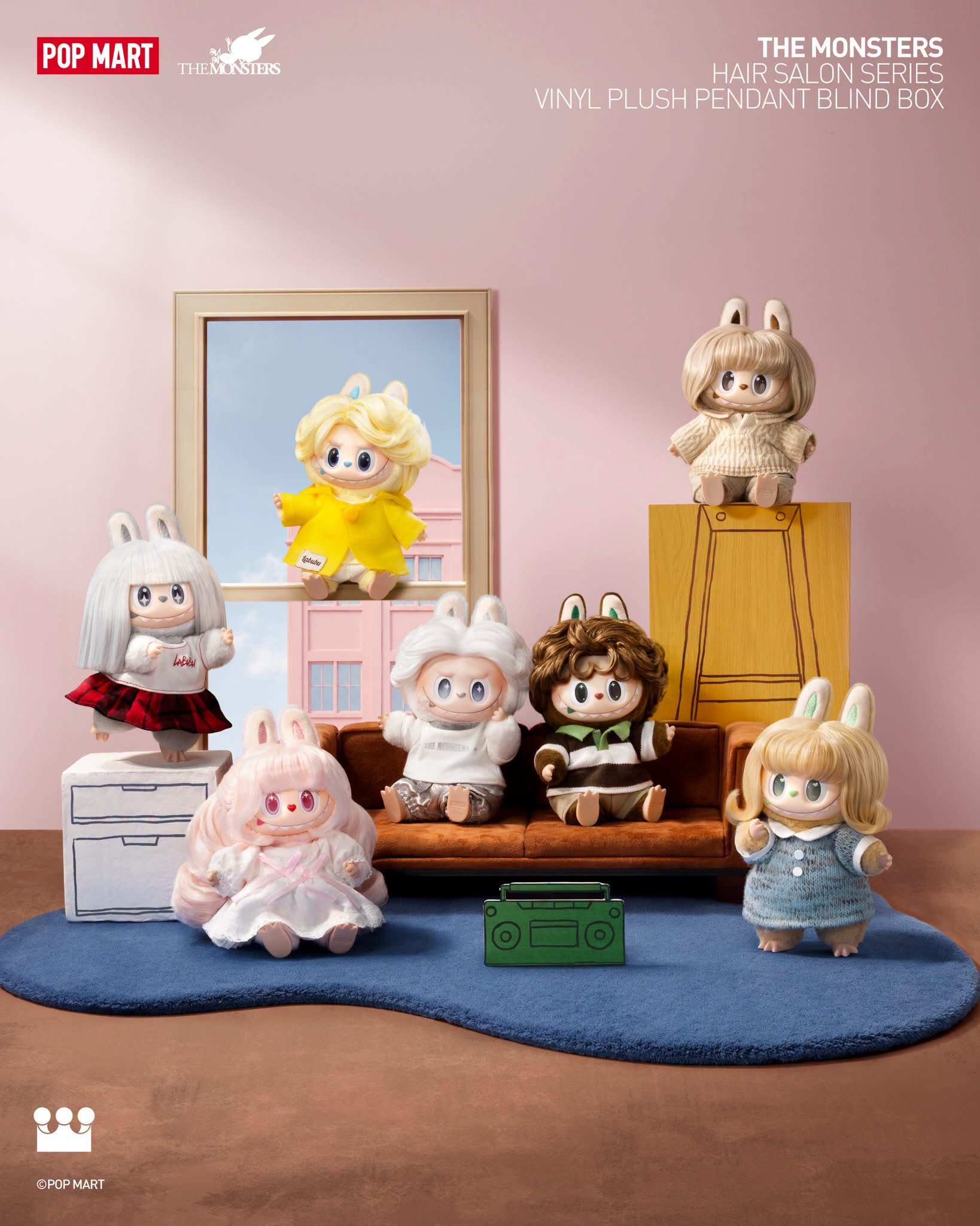 THE MONSTERS HAIR SALON SERIES FIGURES Just a little snip, a