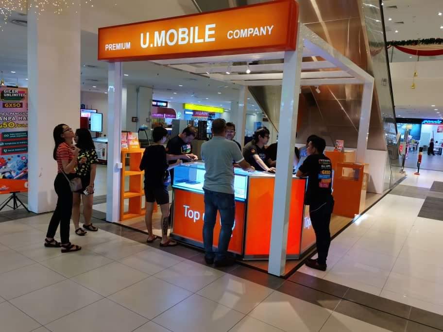 Aeroville Mall Enjoy U Mobile Postpaid With Unlimited Facebook