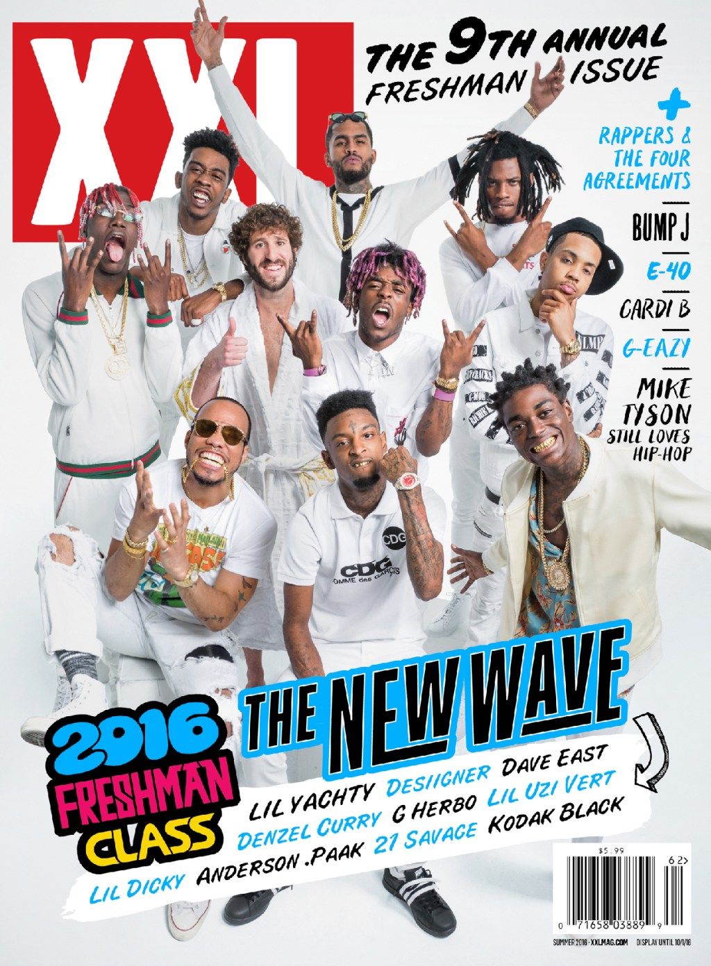 ミュージシャン COMFY Which artist on the 2016 XXL Freshman Cover has had the best