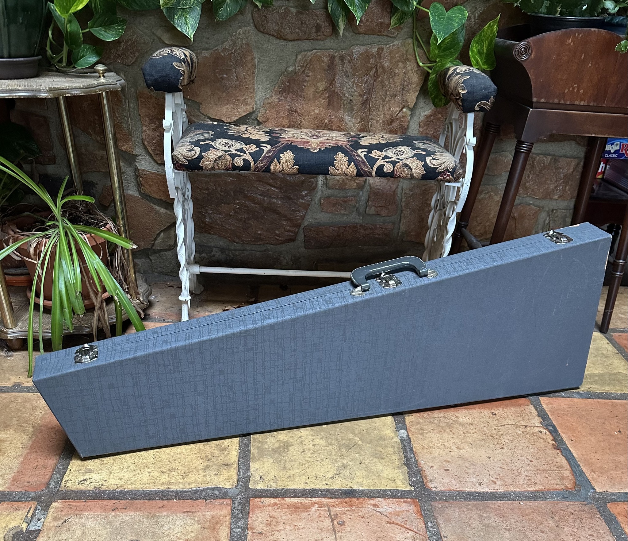 Is this wedged shaped guitar case for a Teisco electric?