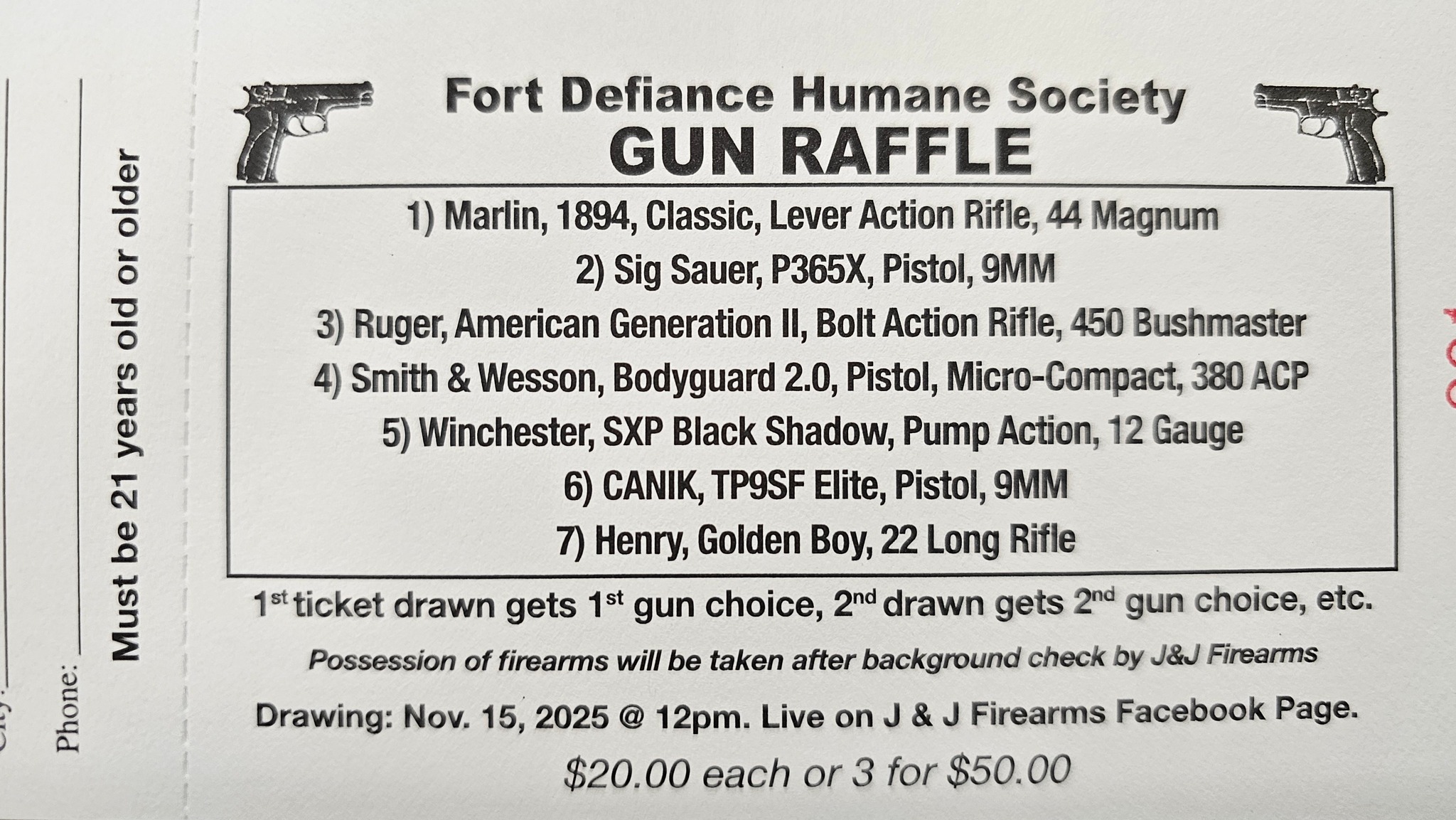 Gun Raffle
