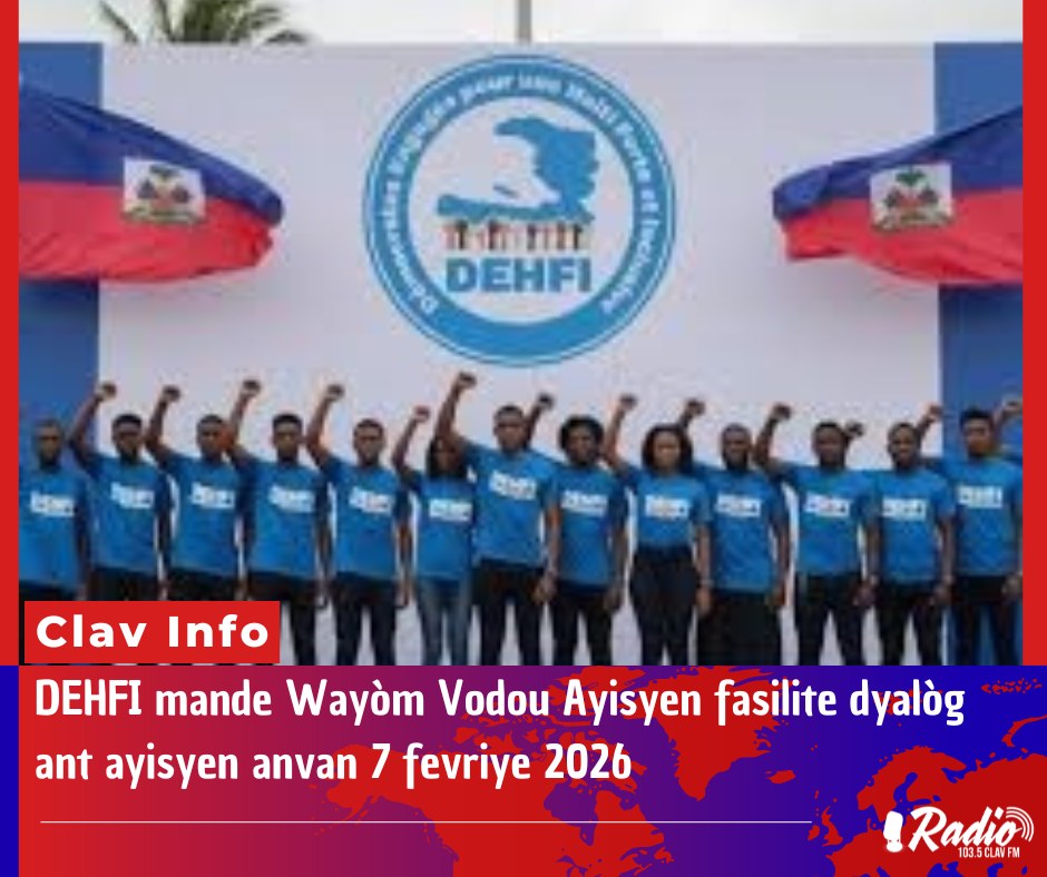 Clav - Pati Demokrat Angaje pou yon Ayiti Fò e Enklizif (DEHFI) lanse ...