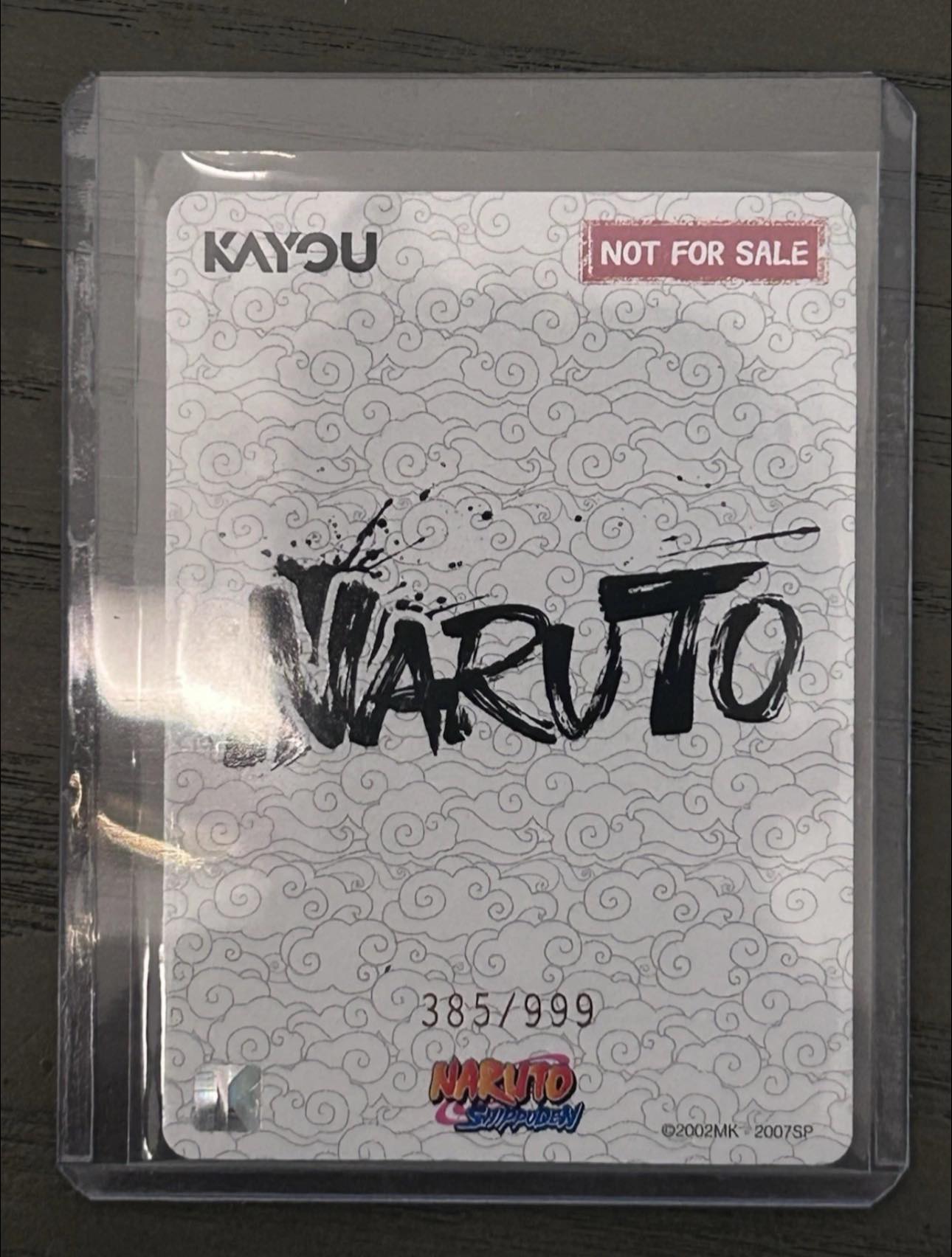 世界86枚】◇999シリ◇ NARUTO KAYOU NRSA-PR-002 世界86枚】◇999シリ