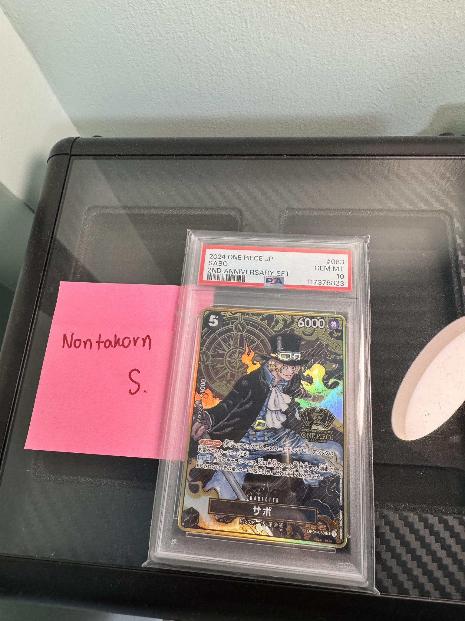 WTS SABO 2nd anniversary PSA10 7000 +ค่าส่ง50